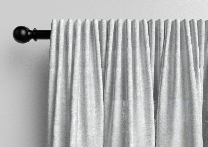 Kalahari Voile, Pure White - Made to Measure Curtains - Image 9